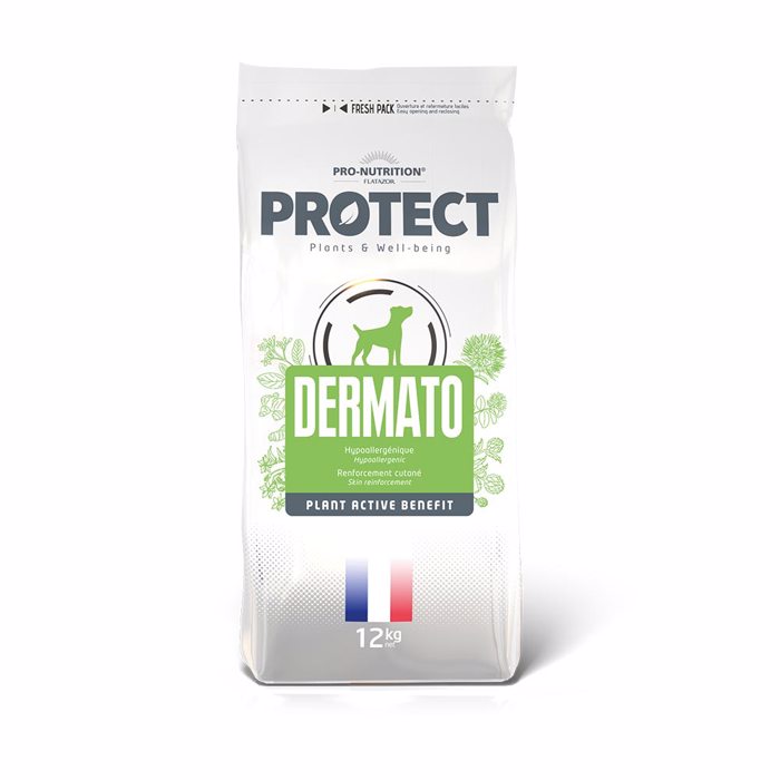 PROTECT DOG DERMA 12kg - Kliniki Xira Trofi ga Skulous ga uges Derma kai Trixoma